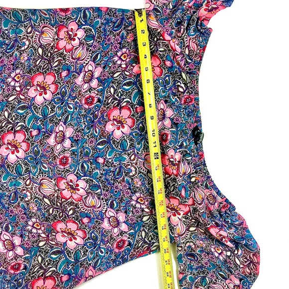 EXPRESS Off-the-Shoulder Floral Top, Size M - Picture 5 of 7